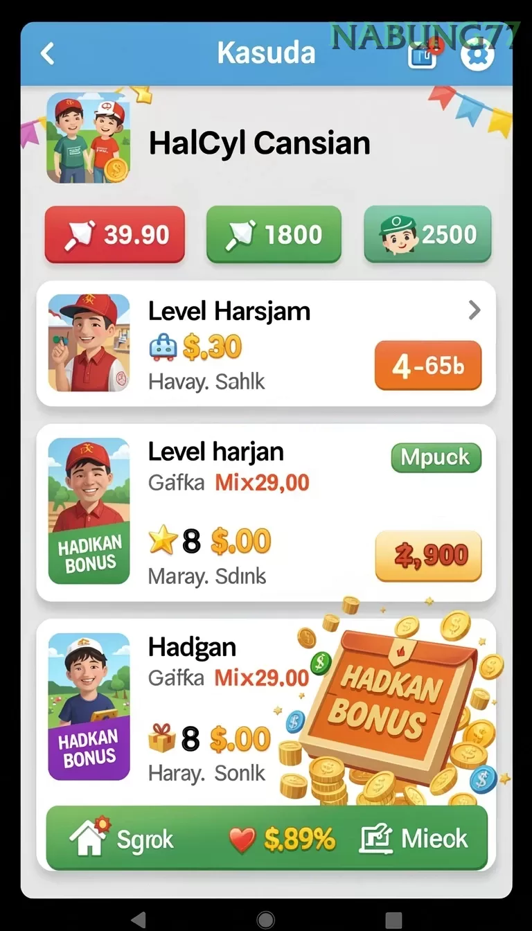 Cuplikan layar BATAK5D — halaman utama