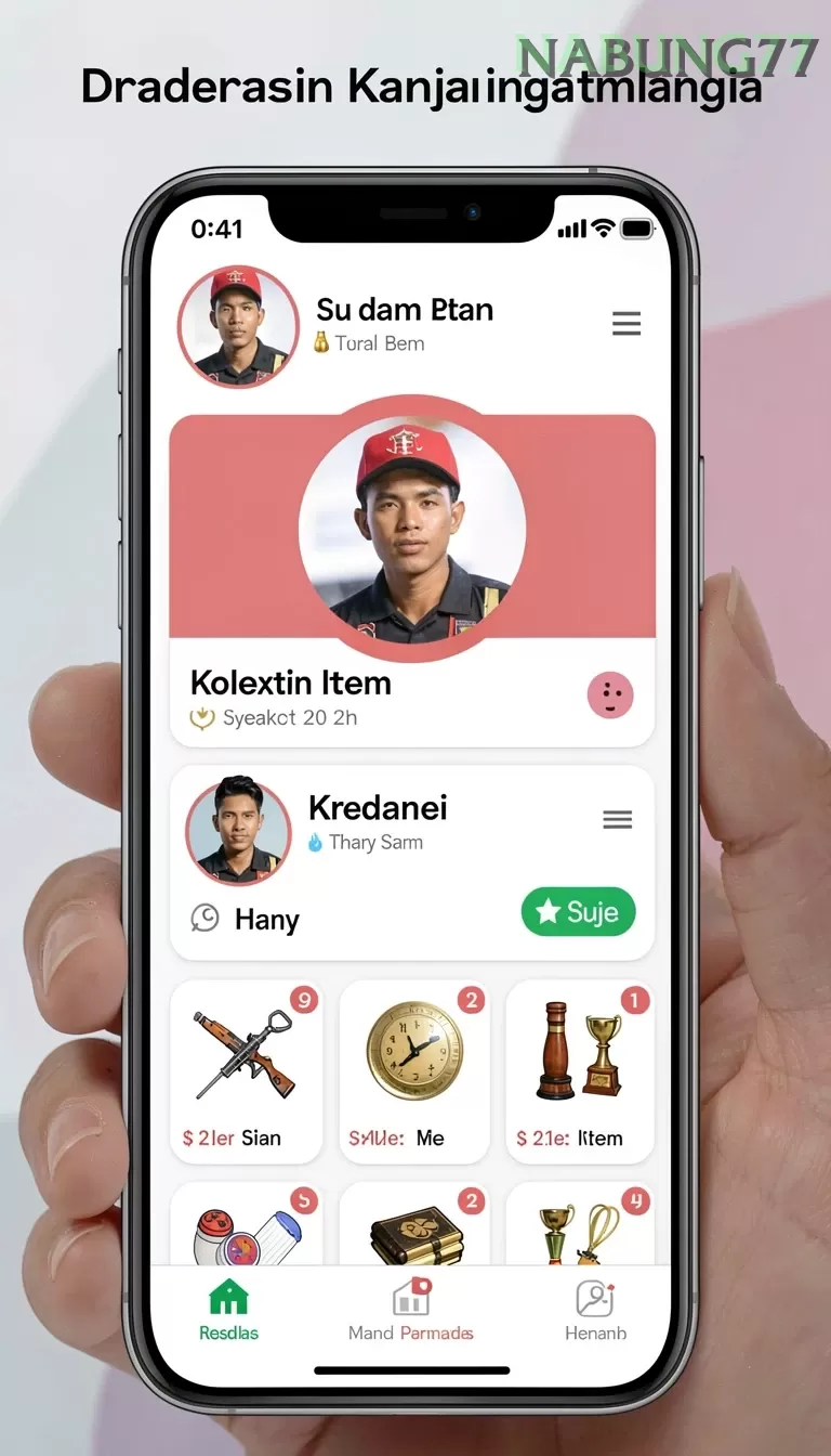 Cuplikan layar SUKA86 — aktivitas