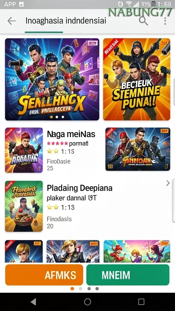 Cuplikan layar BIMA11 — aktivitas