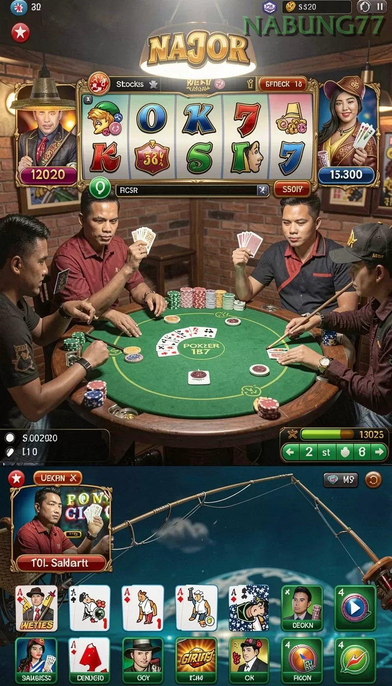 Cuplikan layar KOPI4D — menu navigasi