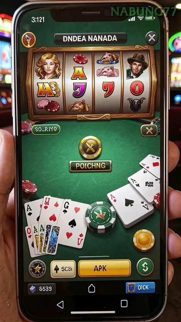 Cuplikan layar BATAK5D — menu navigasi